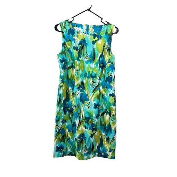 Kin Rogers Dresses & Skirts - Kim Rogers Women's Sleeveless Green & Blue Dress